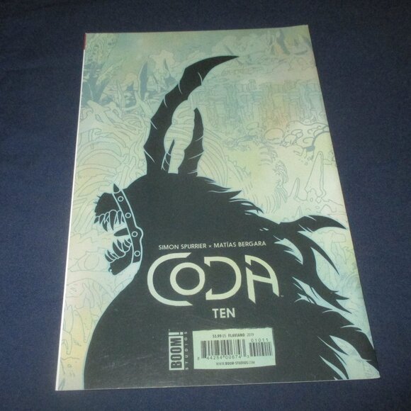Coda #10 Simon Spurrier (Boom Studio Comics, 2018) Variant B 1st Printing - Picture 2 of 3